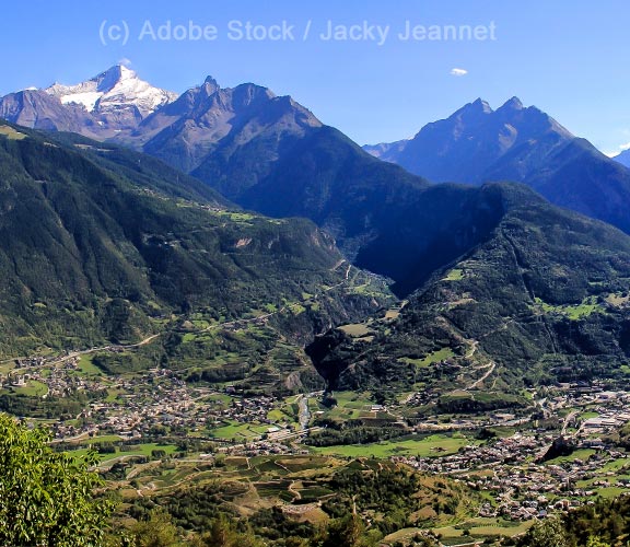 Aostatal-von-oben