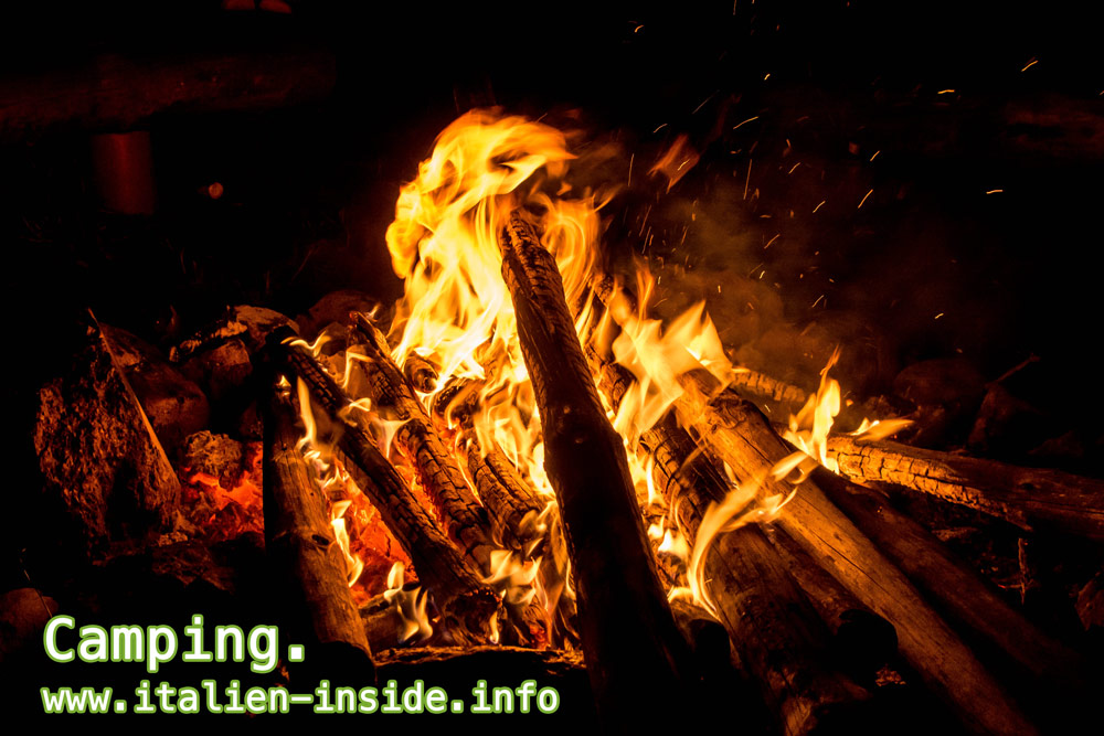 Camping Camping-Lagerfeuer