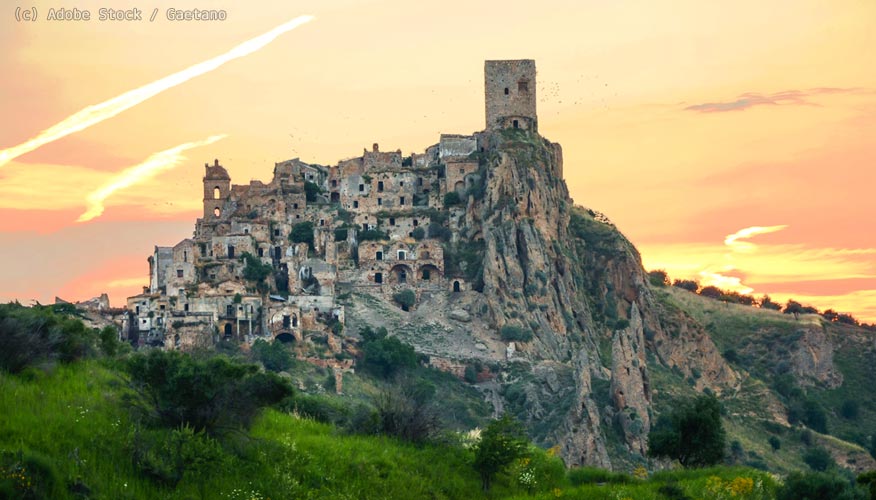 Craco Craco-Stadtansicht