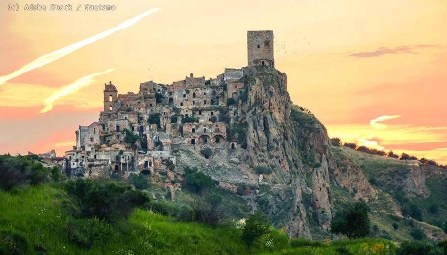 Craco-Stadtansicht