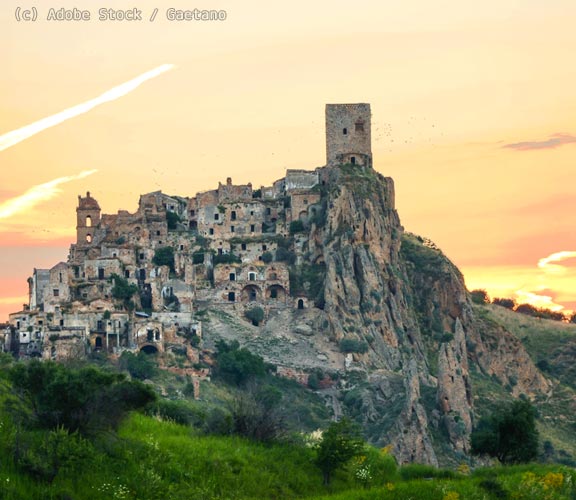 Craco-Stadtansicht