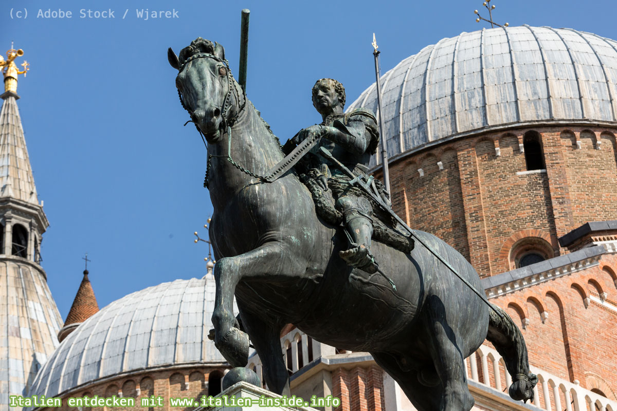 Donatello-Reiterstandbild-Gattamelata-Reiterstandbild-Padua