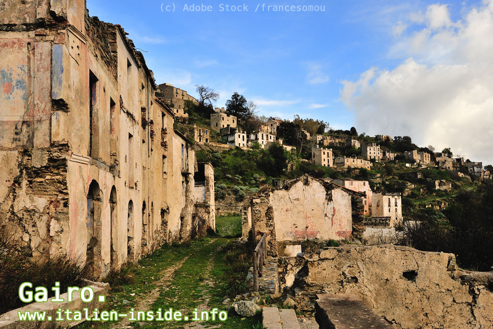 Italien-Verlassenes-Dorf-Gairo Italien-Verlassenes-Dorf-Gairo