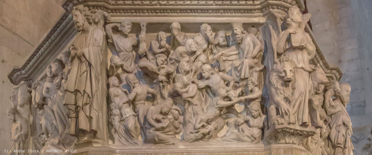 Giovanni-Pisano-Kanzel-Pistoia Giovanni-Pisano-Kanzel-Pistoia