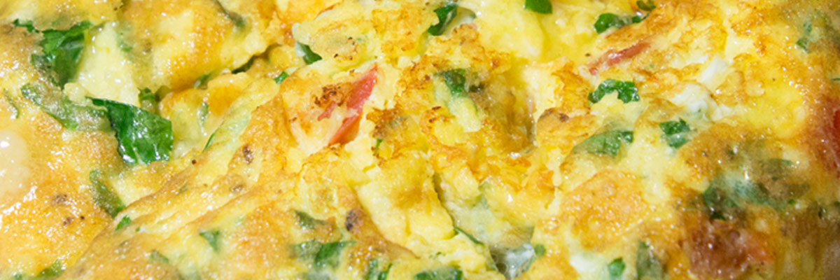 Frittata-mit-Petersilie