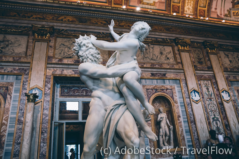 Rom-Galleria-Borghese-Statue