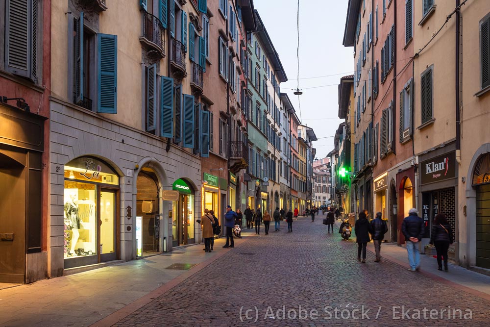 Bergamo-Shopping