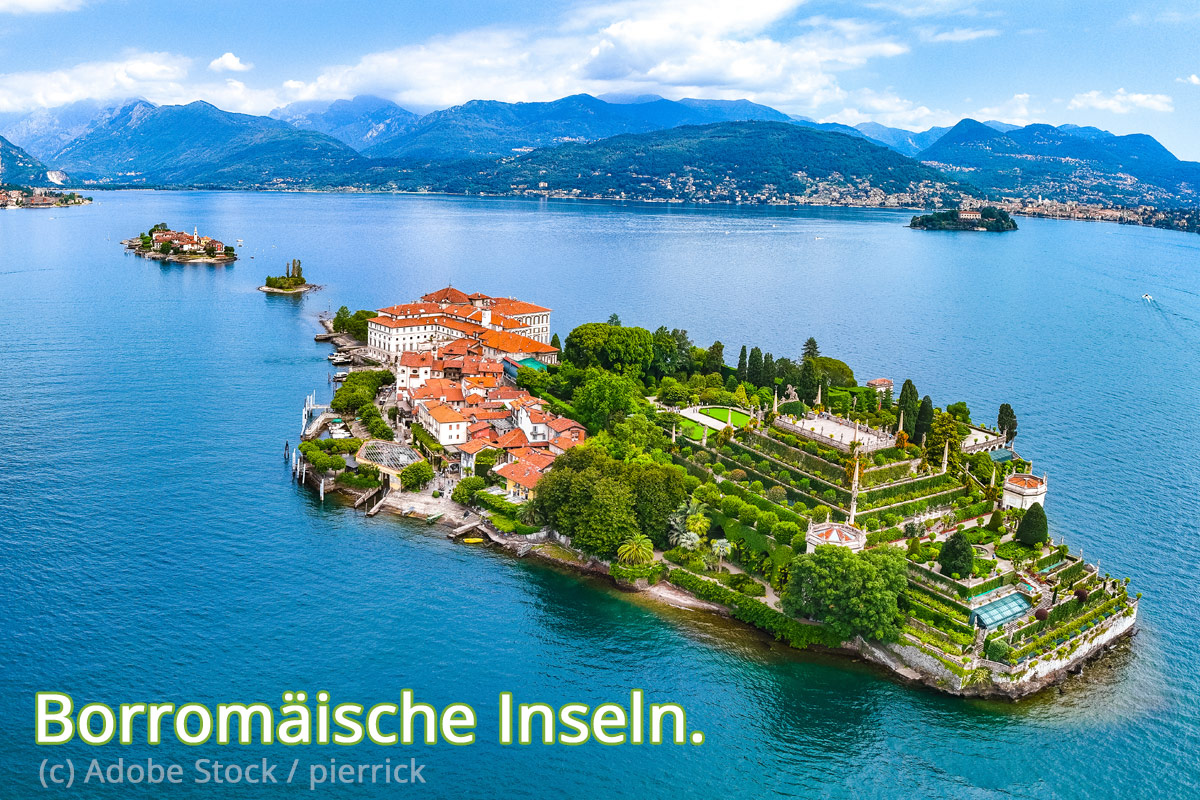Borromäische-Inseln Borromäische-Inseln-Luftbild