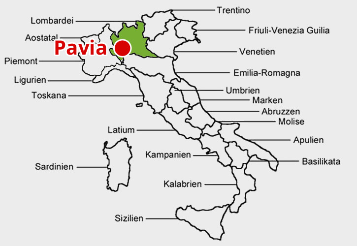 Pavia-in-Italien