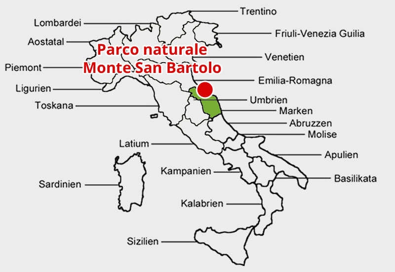 Monte San Bartolo-in-Italien