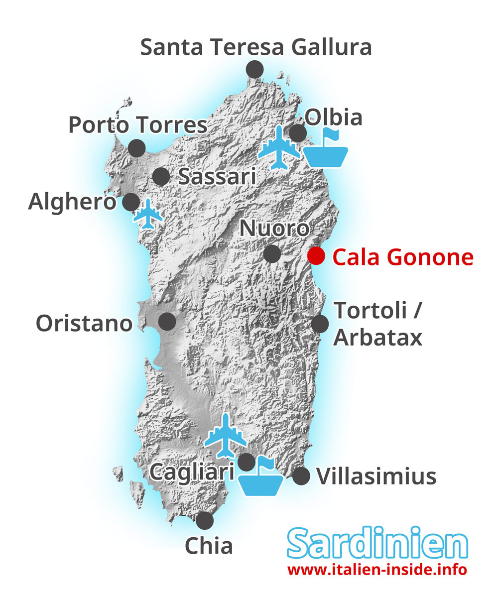 Karte-Cala-Gonone