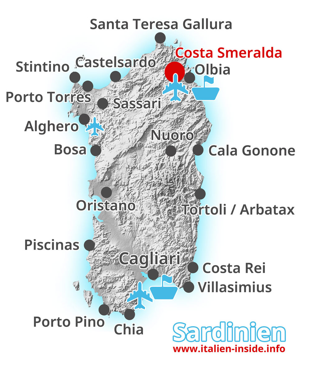 Karte-Costa-Smeralda Karte-Costa-Smeralda