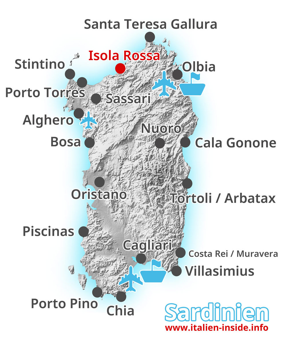 Karte-Isola-Rossa Karte-Isola-Rossa