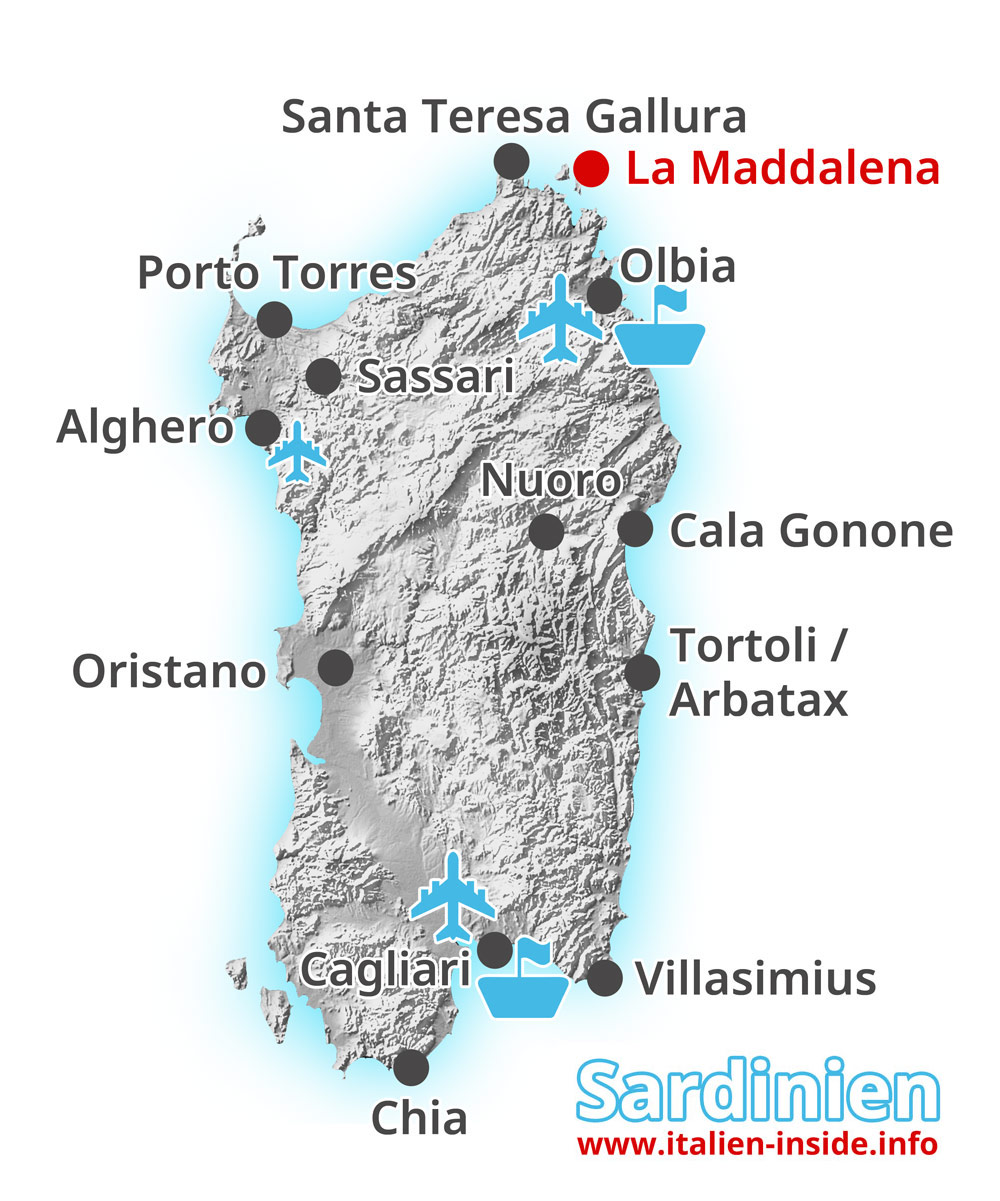 Karte-La-Maddalena Karte-La-Maddalena