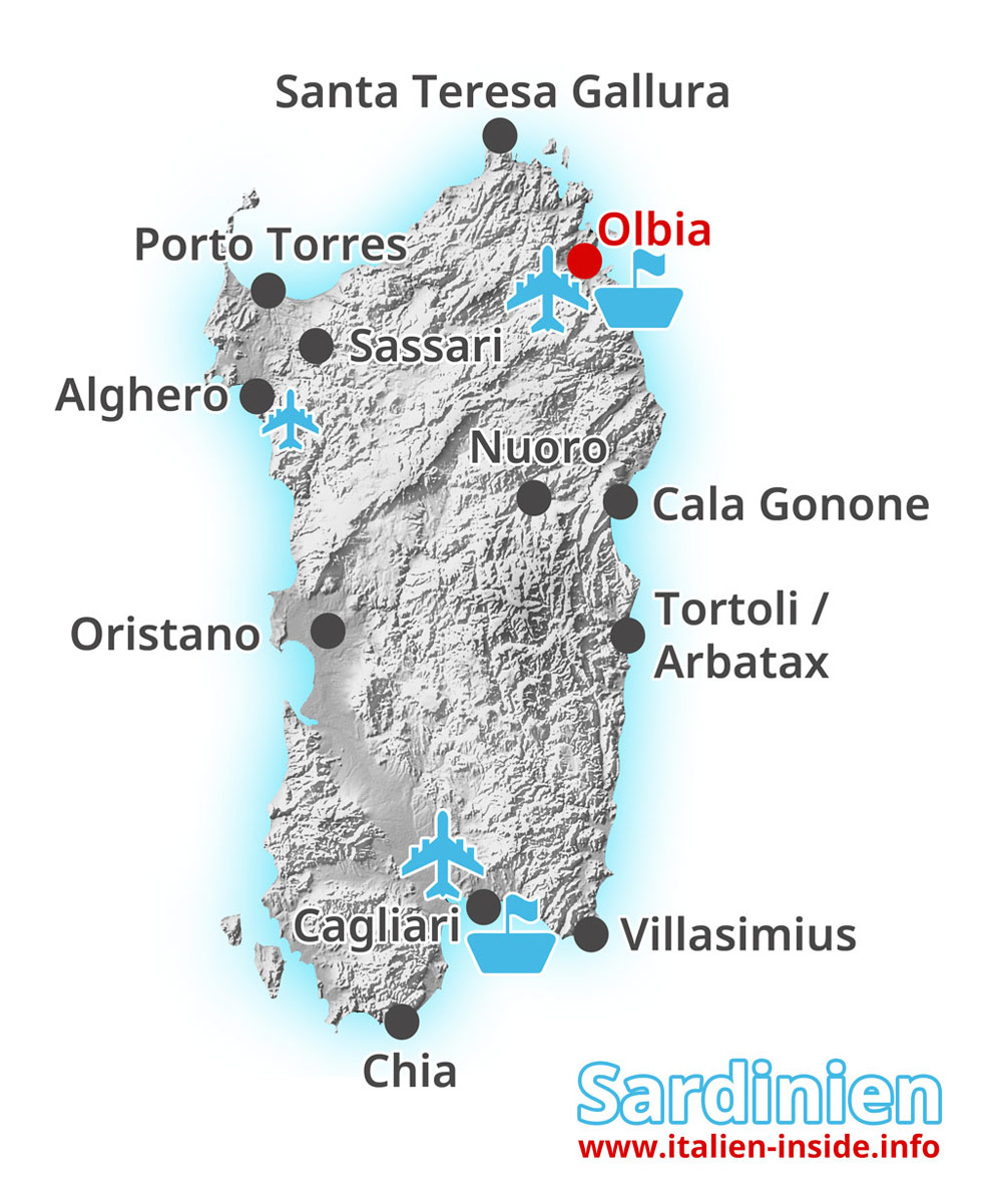 Karte-Olbia Karte-Olbia