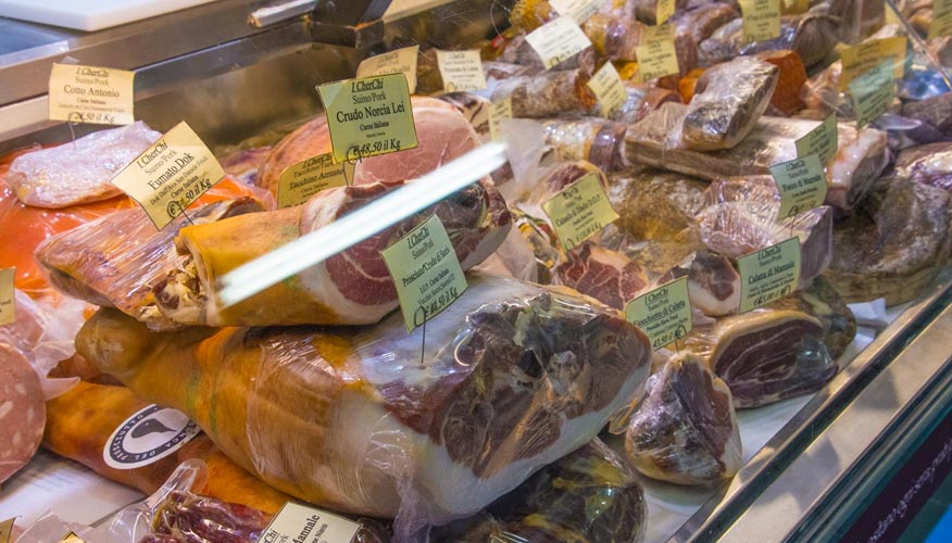 Schinken-Markt-Sardinien Schinken-Markt-Sardinien