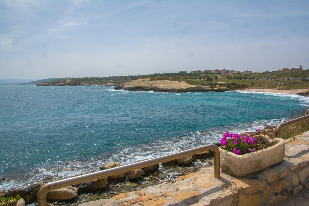 Porto-Torres-Strand-Klippen Porto-Torres-Strand-Klippen