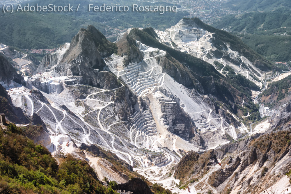 Carrara-Marmorbrueche