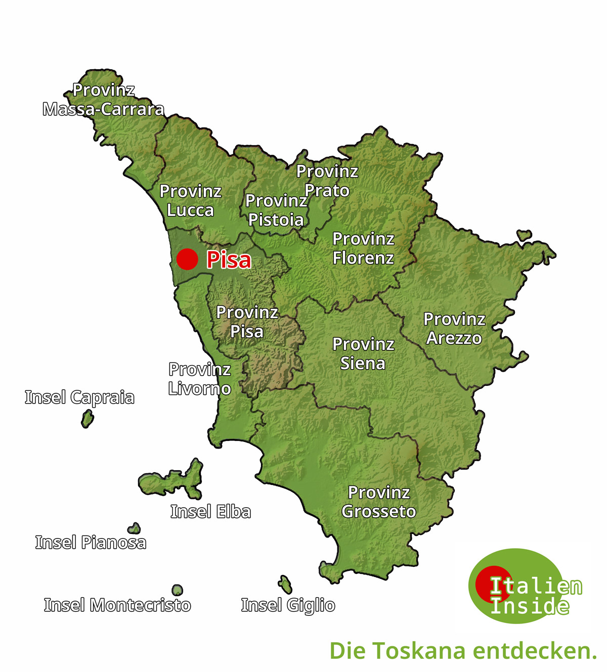 Pisa-Karte Pisa-Karte