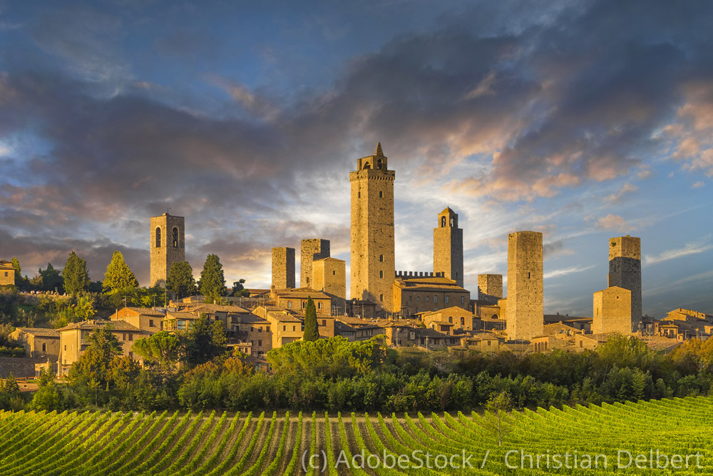 Provinz-Siena-Ortschaft-San-Gimignano