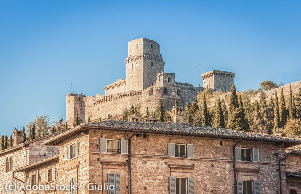 Festung-Rocca-Maggiore-Assisi Festung-Rocca-Maggiore-Assisi