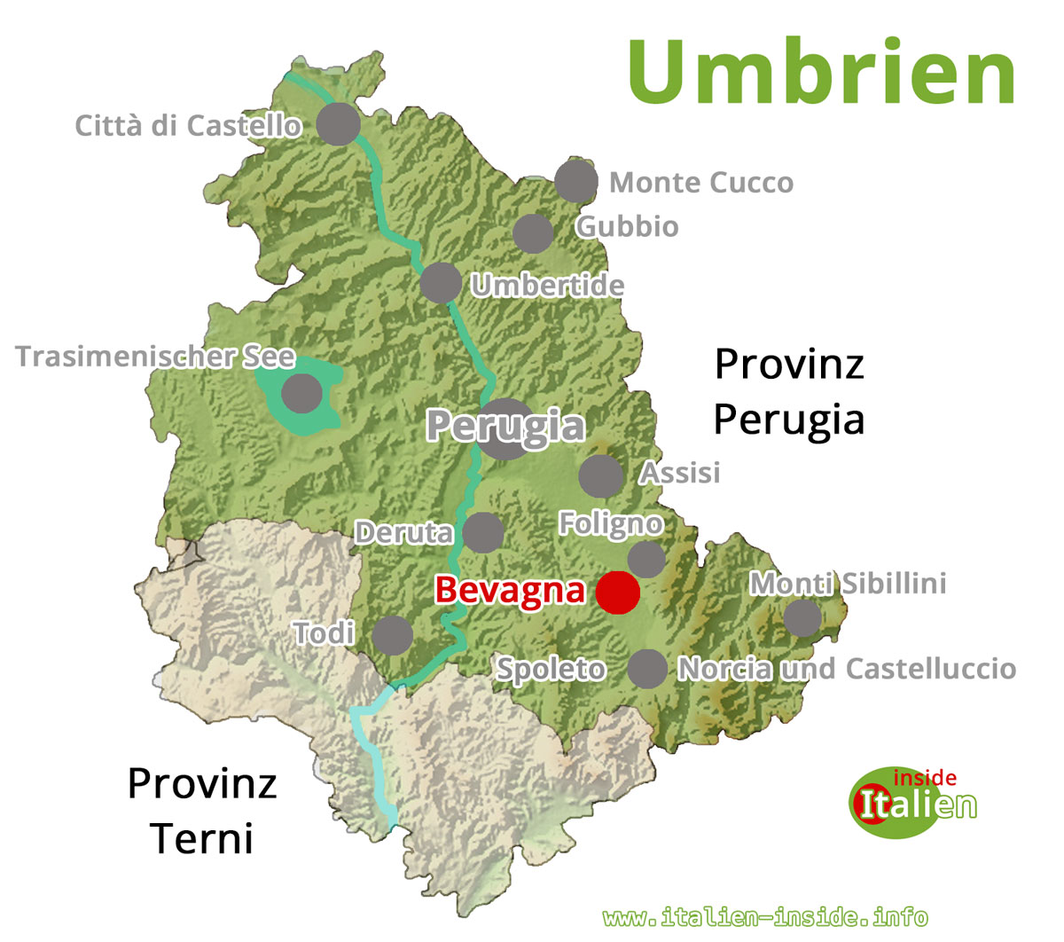 Karte-Bevagna Karte-Bevagna