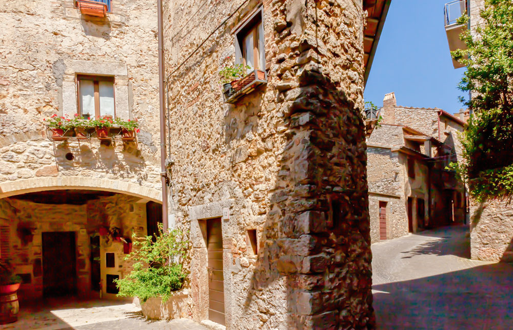 Civitella-del-Lago Dorf-Civitella-del-Lago