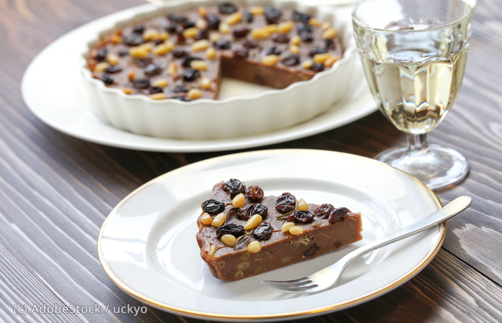 Fossato-di-Vico-Kastanienkuchen Fossato-di-Vico-Kastanienkuchen