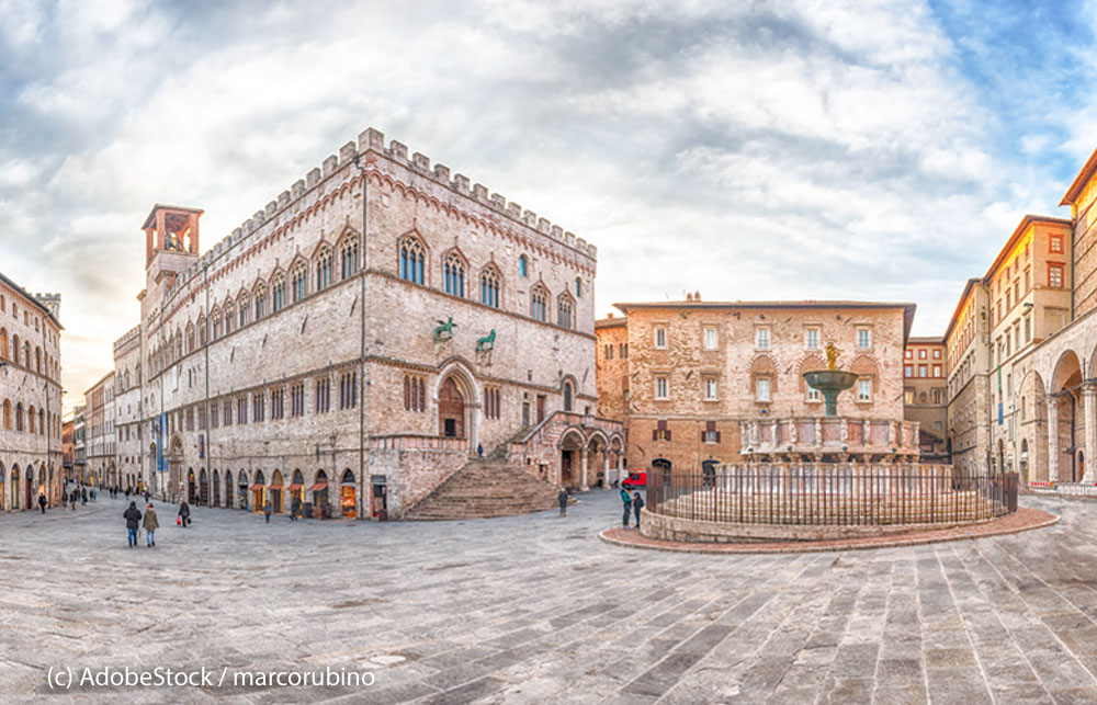 Perugia-Piazza-IV-Novembre-Altstadt