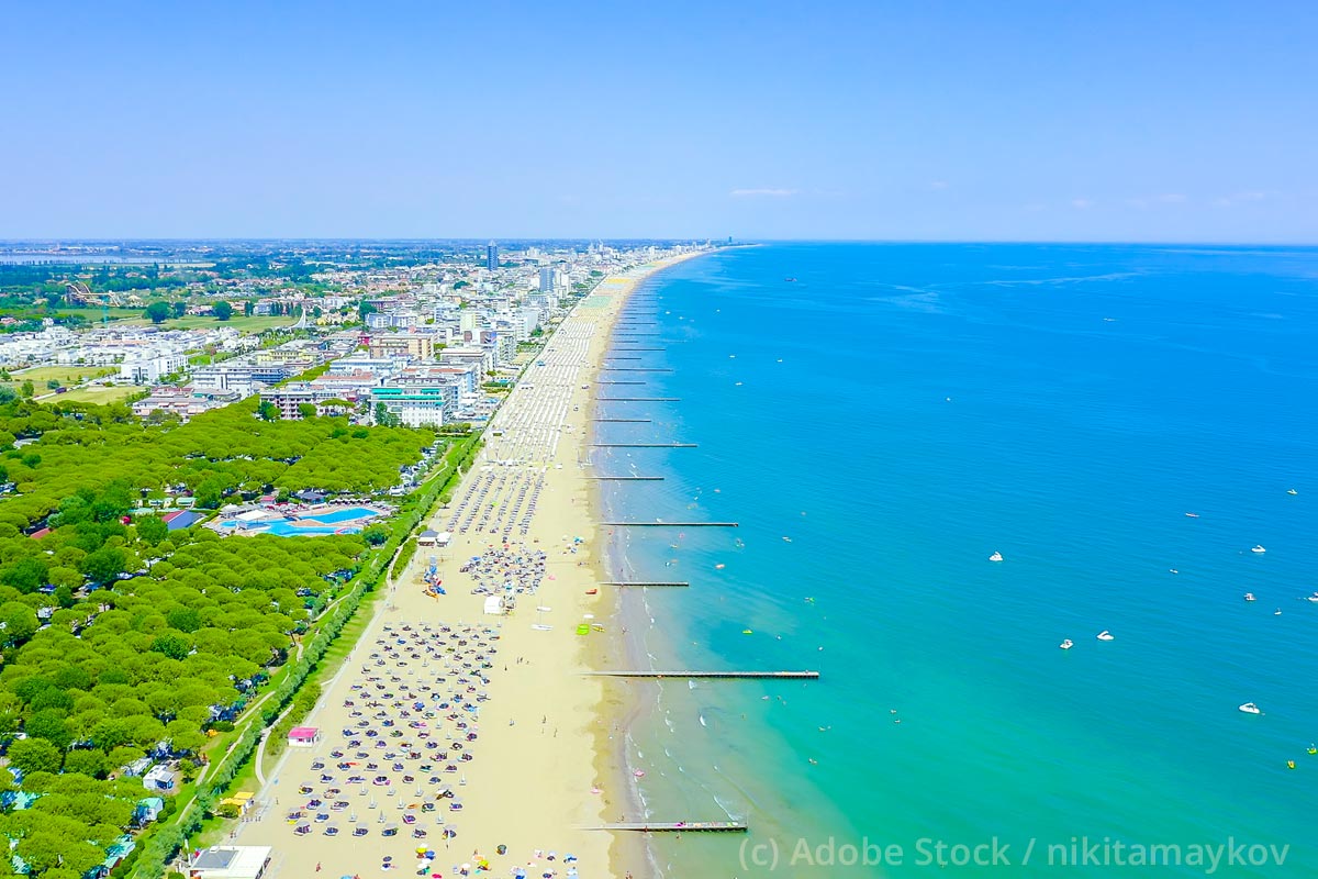 Jesolo Jesolo-Luftaufnahme