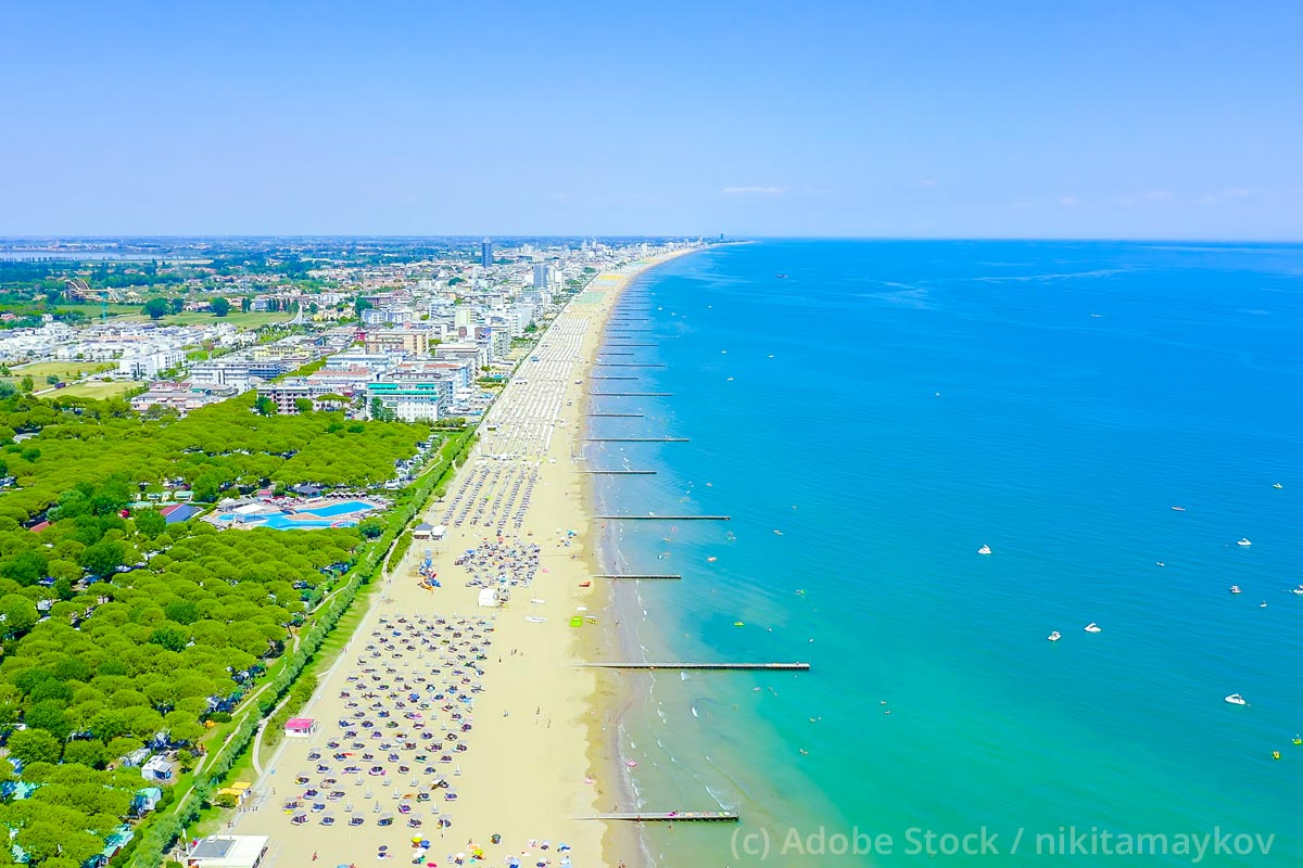 Jesolo-Luftaufnahme