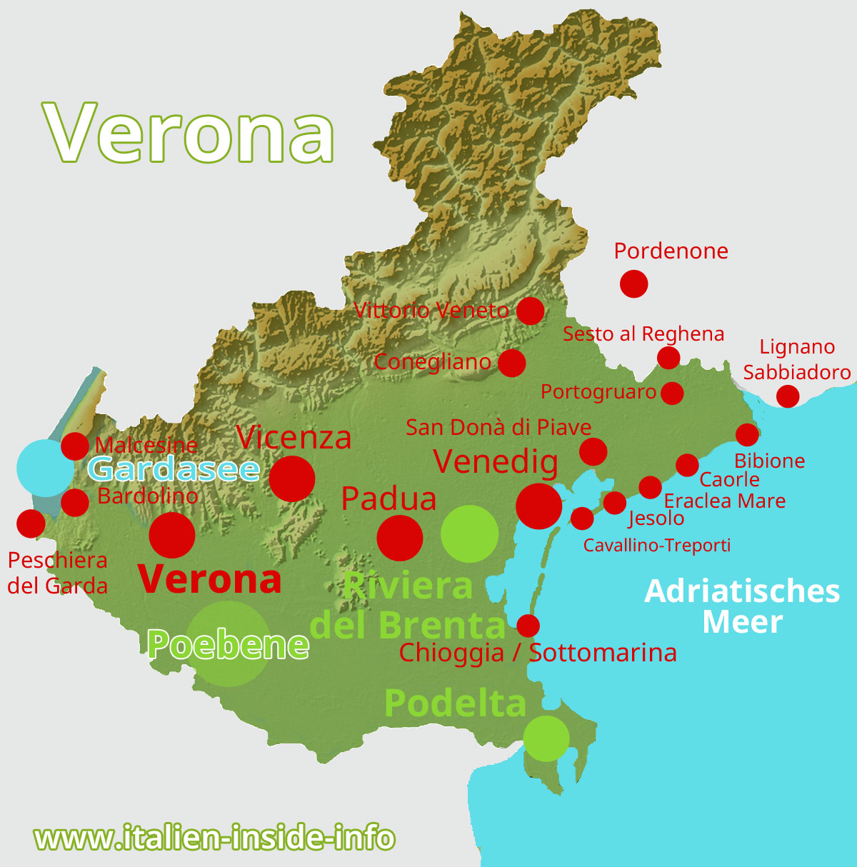 Karte-Verona