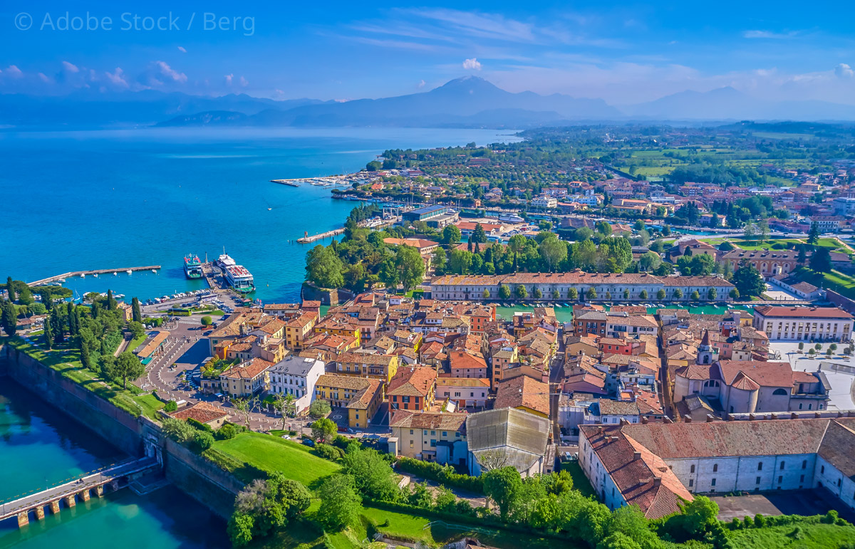 Peschiera del Garda-Luftbild Peschiera del Garda-von-Oben