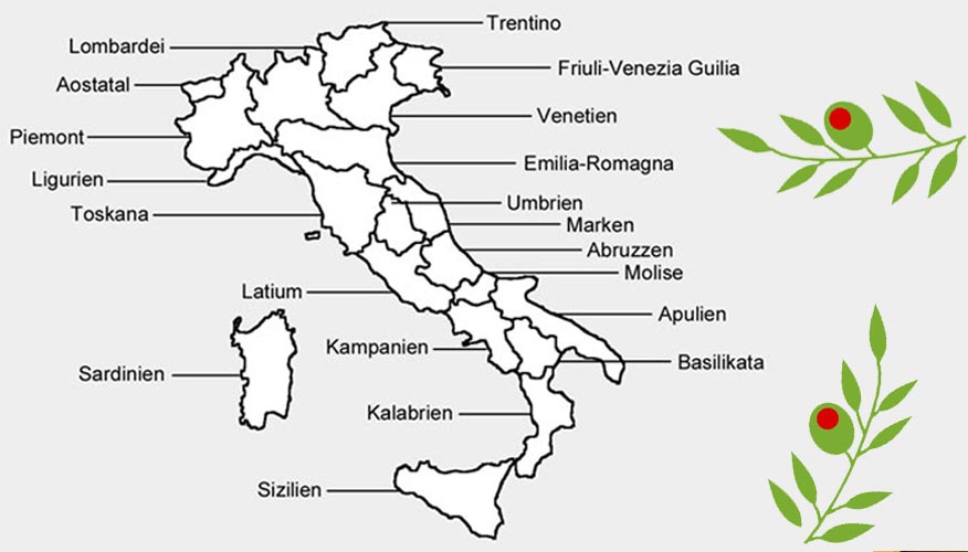 Karte-Regionen-Italien