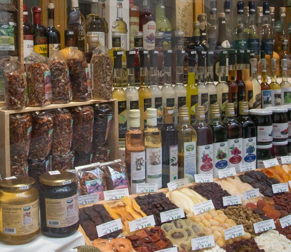 Italienische-Supermärkte Italienischer-Supermarkt-Ladenfront