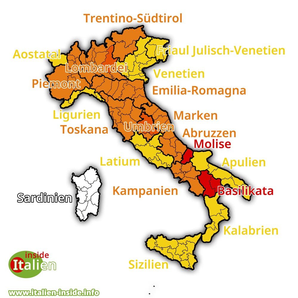 Risikogebiete-Sperrzonen-Italien Risikogebiete-Sperrzonen-Italien