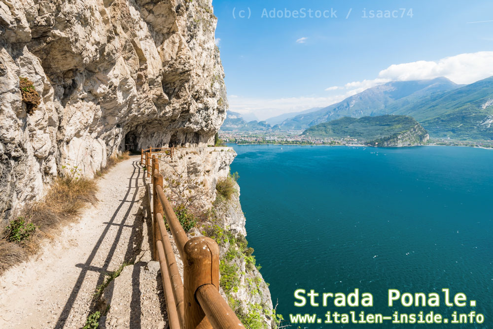 Strada-Ponale Weg-zum-Ledrosee