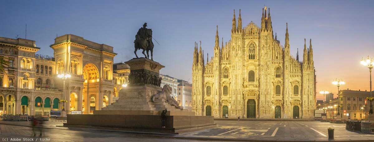 Mailand Mailand-Domplatz