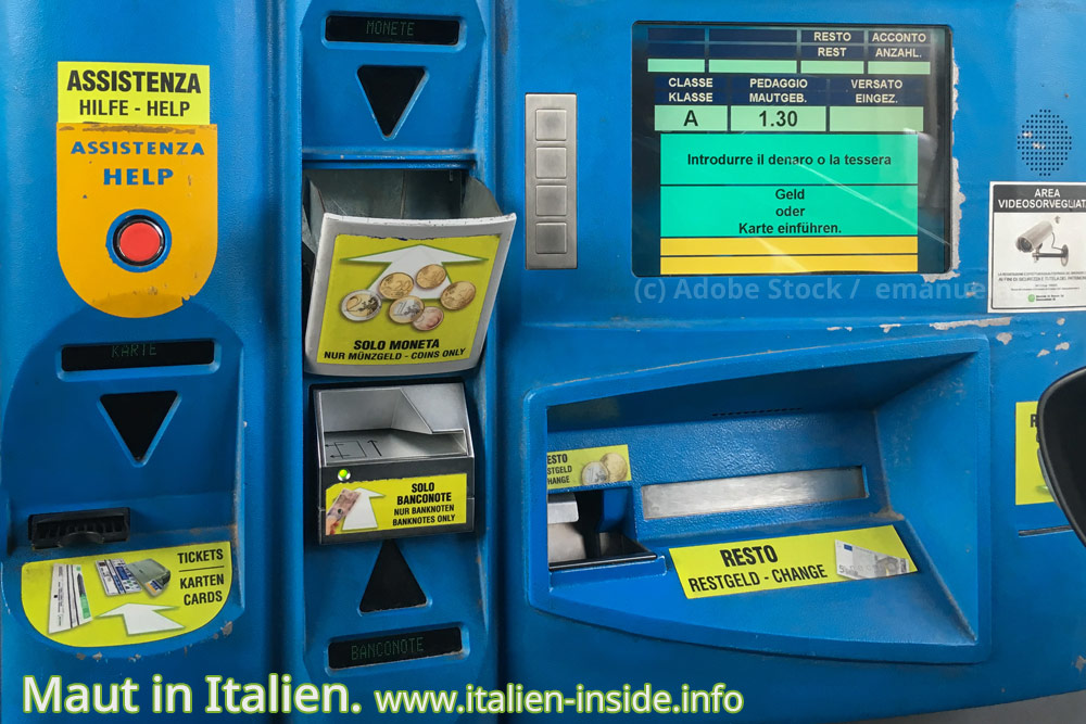 Maut-Italien Maut-Italien