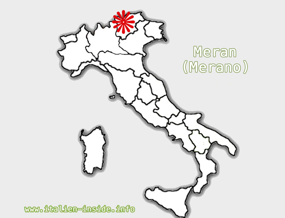 Meran-Lage-Karte Meran-Lage-Karte