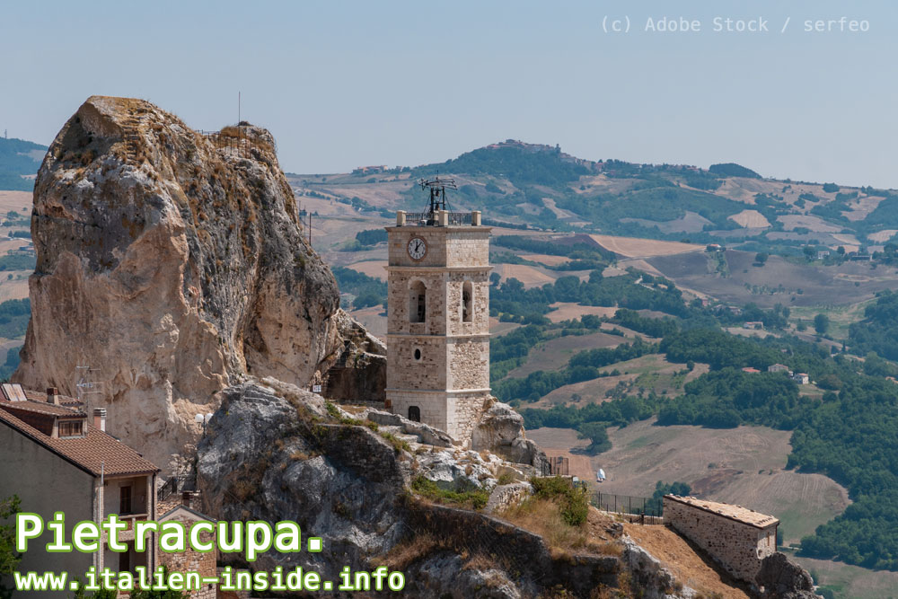 Campobasso-Pietracupa Turm-Pietracupa-bei-Campobasso