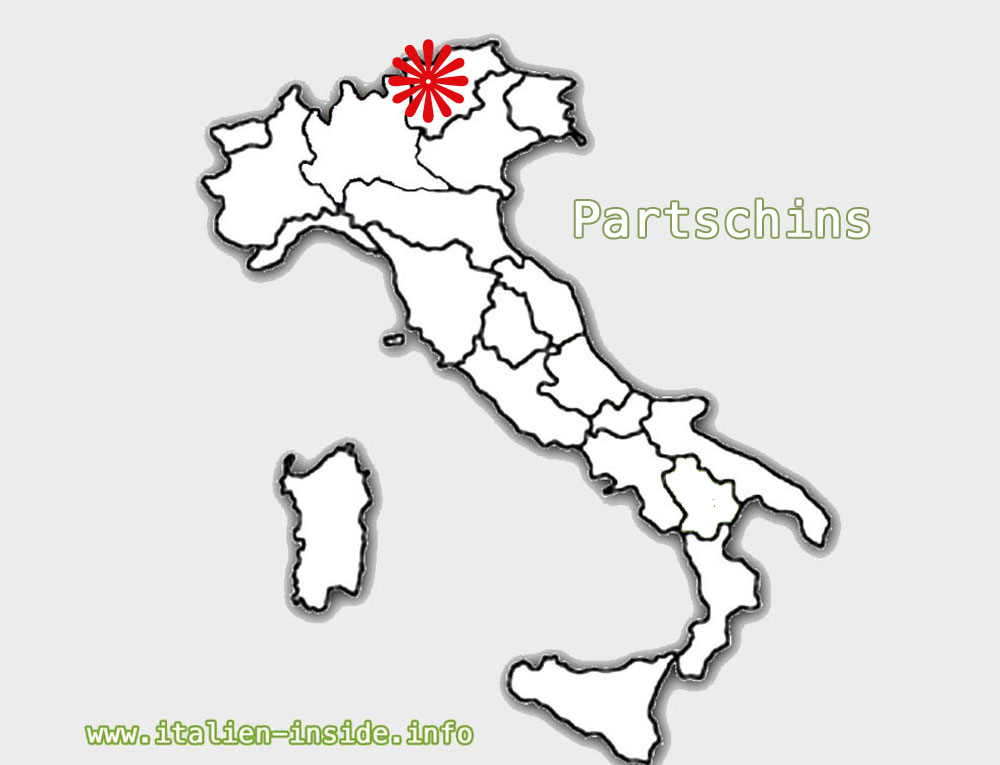 Partschins-Lage-Karte