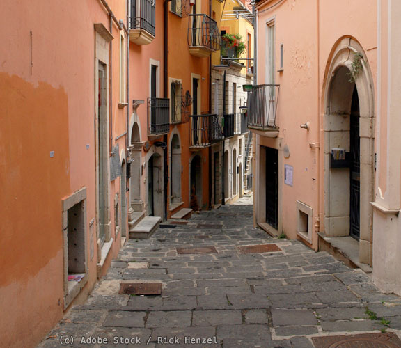 Potenza-Altstadt-Gasse