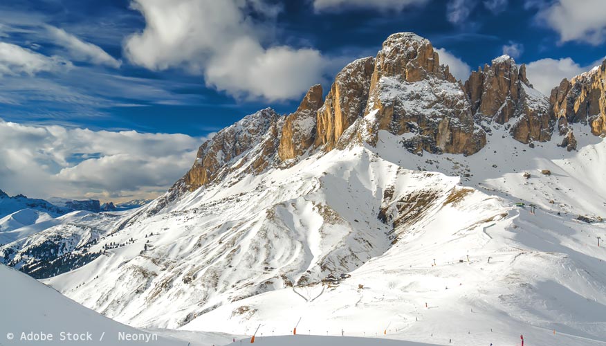 Skigebiete Fassatal