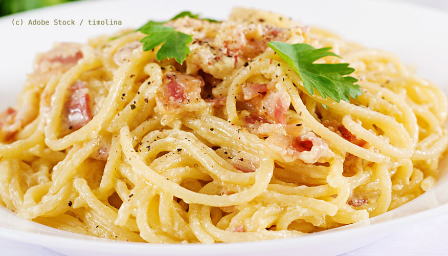 Spezialitäten-Latium-Spaghetti-Carbonara