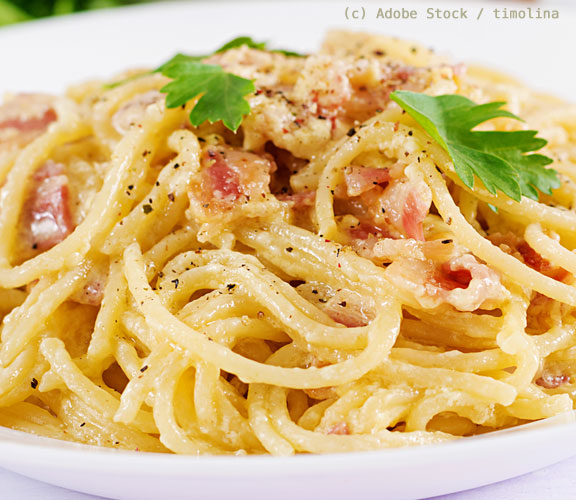 Spezialitäten-Latium-Spaghetti-Carbonara