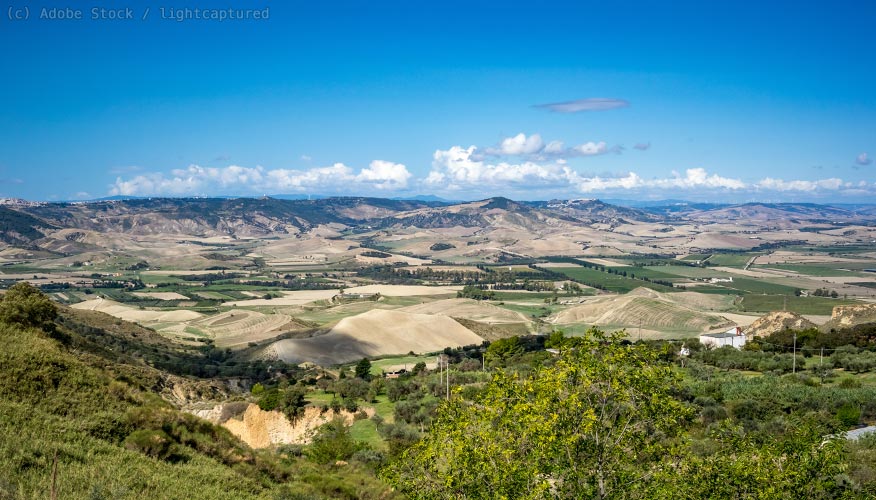 Tolve-Landschaft Landschaft-rund-um-Tolve