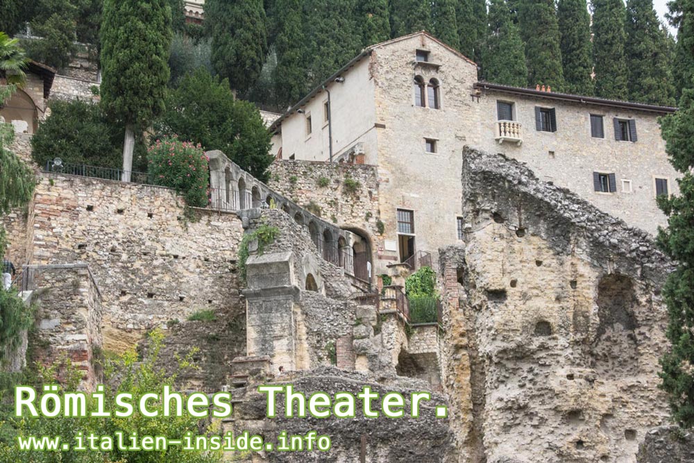 Verona-Roemisches-Theater Verona-Ruinen-Roemisches-Theater