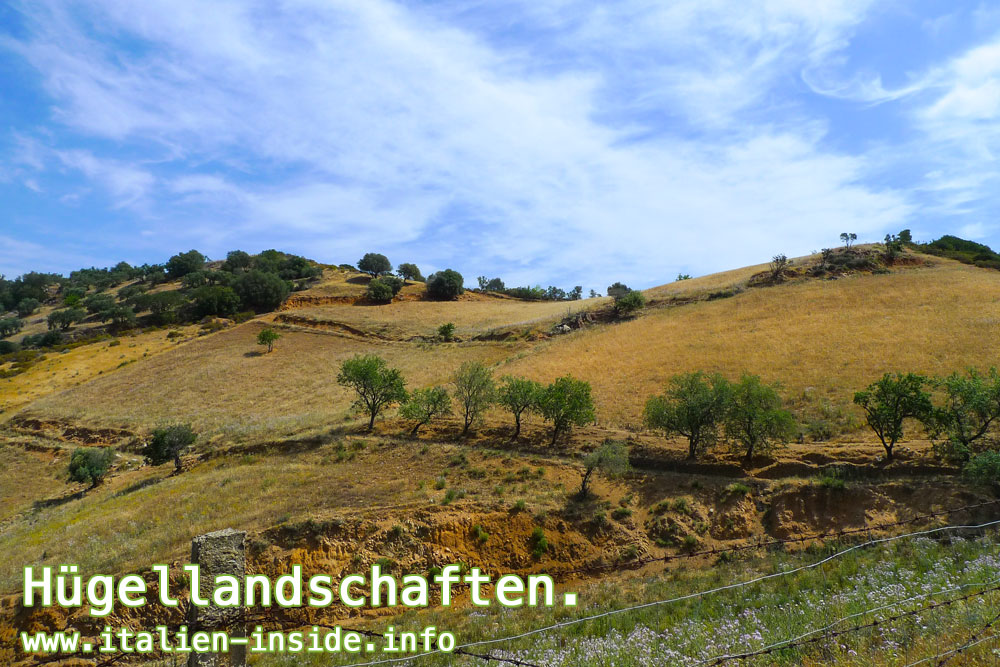 Wandergebiet-Huegellandschaft-Italien Wandergebiet-Huegellandschaft-Italien